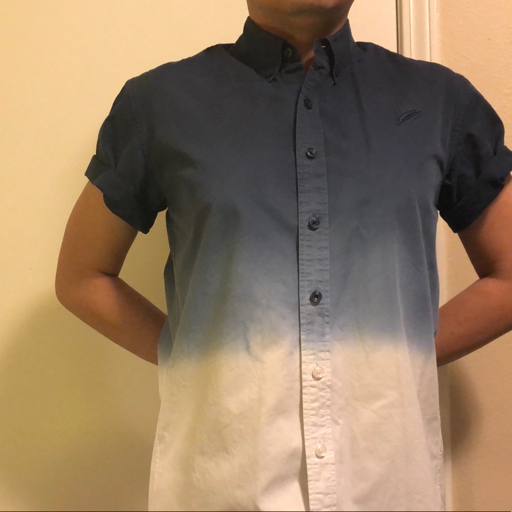 Publish short sleeve dip dye shirt